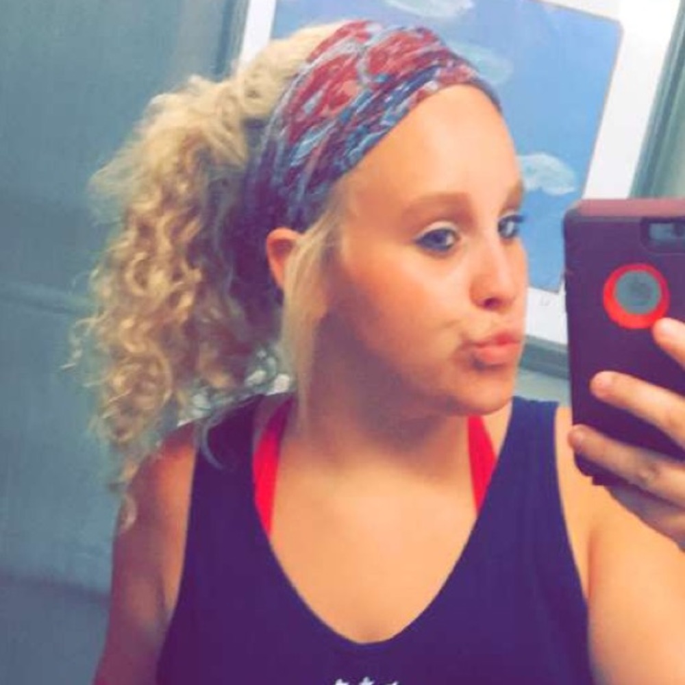 Two bandeau headbands